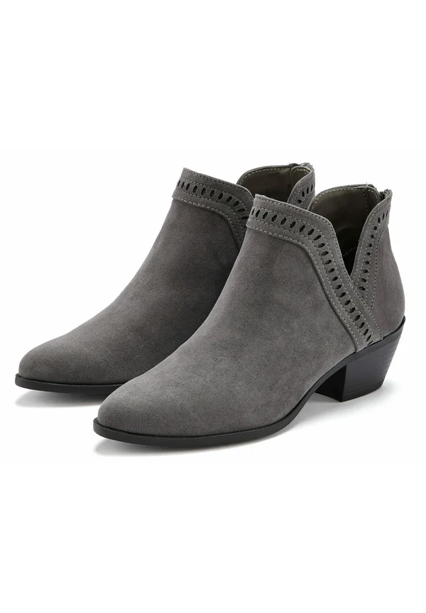 Ankle boots - grau
