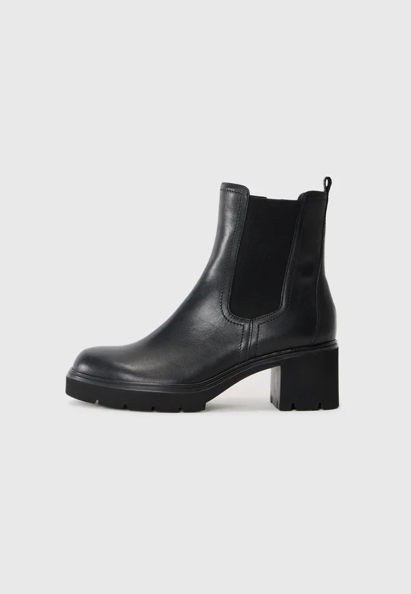 Platform ankle boots - schwarz
