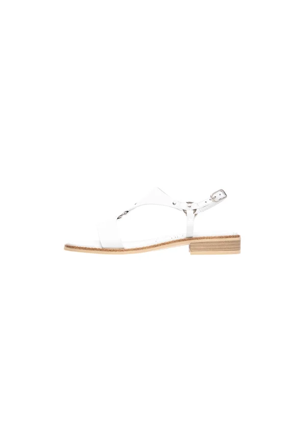 Ankle cuff sandals - bianco