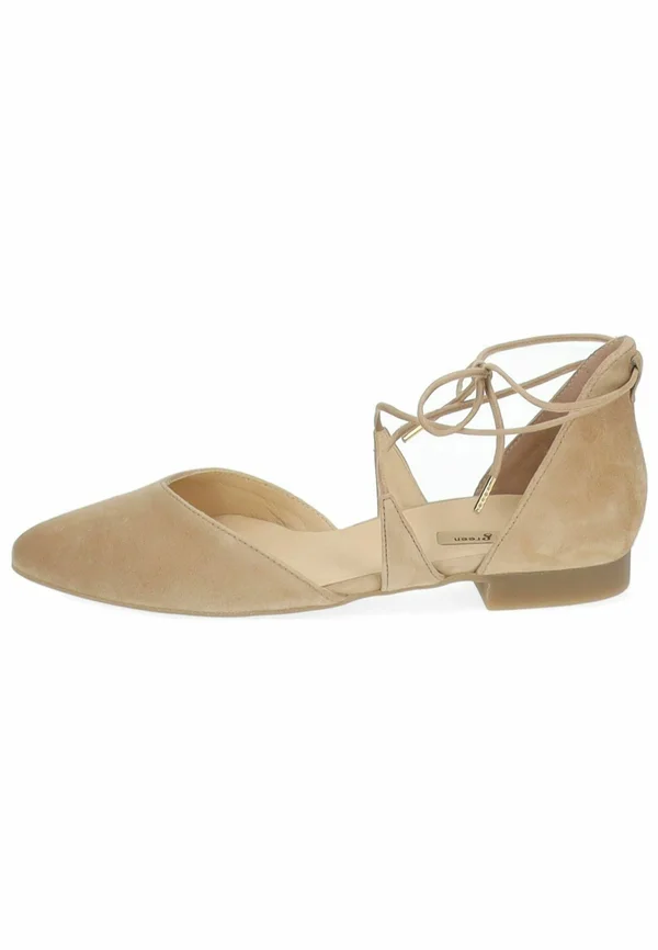 Ankle strap ballet pumps - samtziege dakar