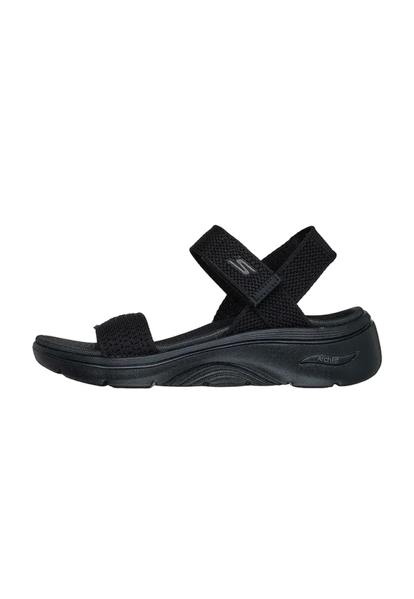 ANNIE - Wedge sandals - black