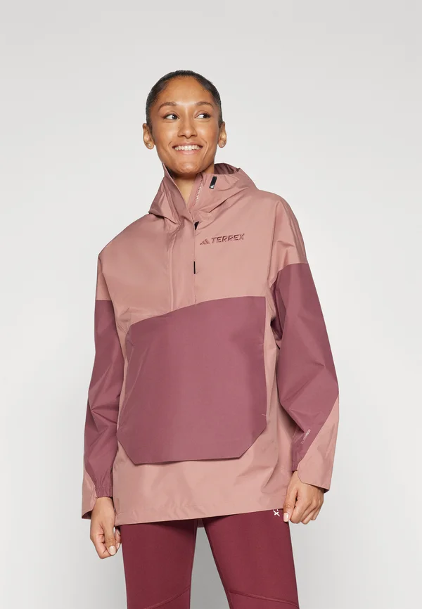 ANORAK - Waterproof jacket - warm clay