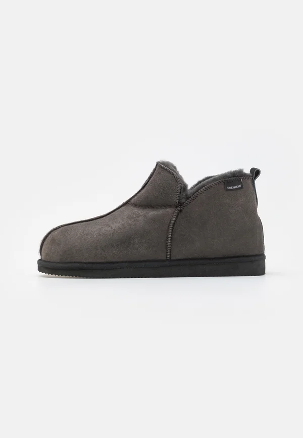 ANTON - Slippers - matt black