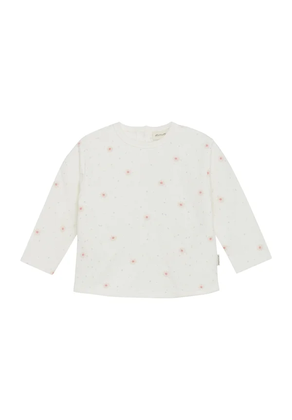 AOP - Long sleeved top - marshmallow white