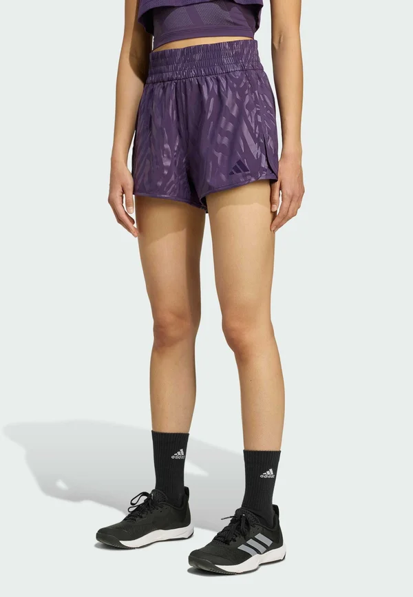 AOP PACER HIGH-RISE - Sports shorts - aurora plum
