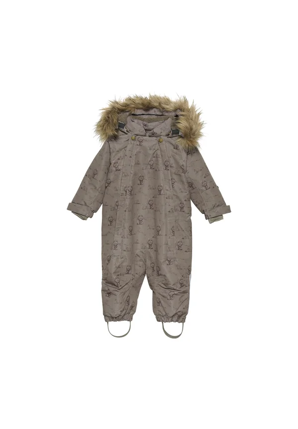 AOP - Snowsuit - chocolate chip