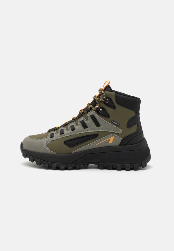 APAZE HIGHTOP UNISEX - High-top trainers - taupe/army