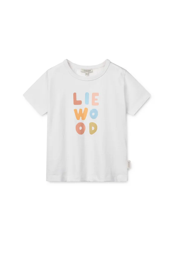 APIA PLACEMENT SHORTSLEEVE UNISEX - Print T-shirt - pale tuscany/crisp white