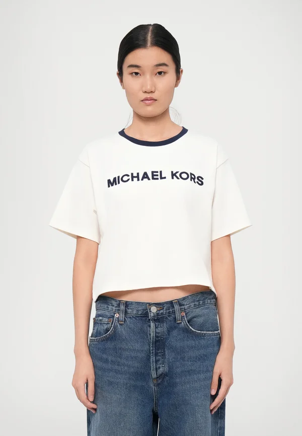 APPLIQUE - Print T-shirt - bone