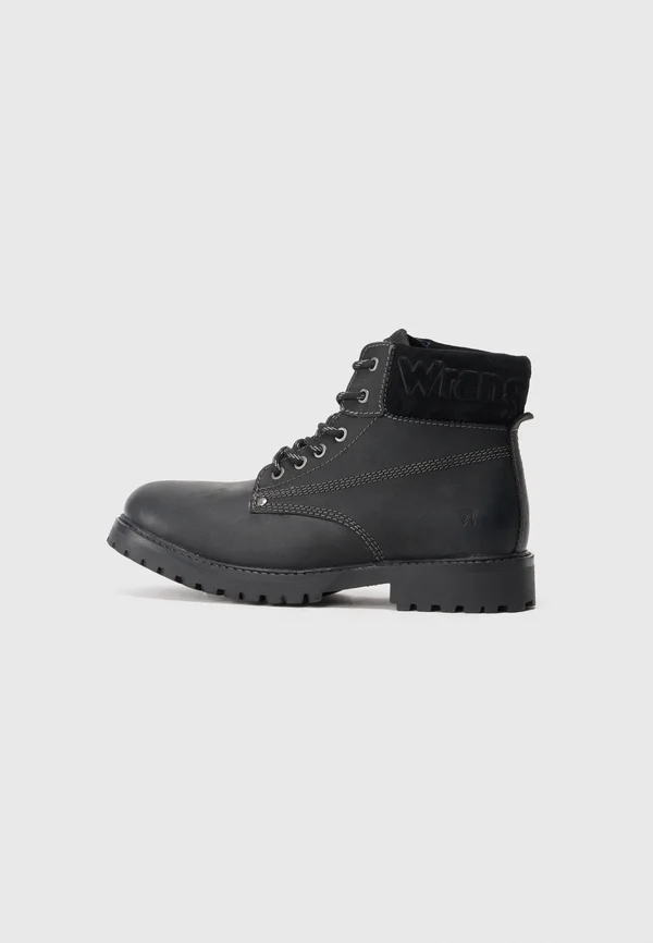 ARCH MEN HIGH - Lace-up ankle boots - triple black