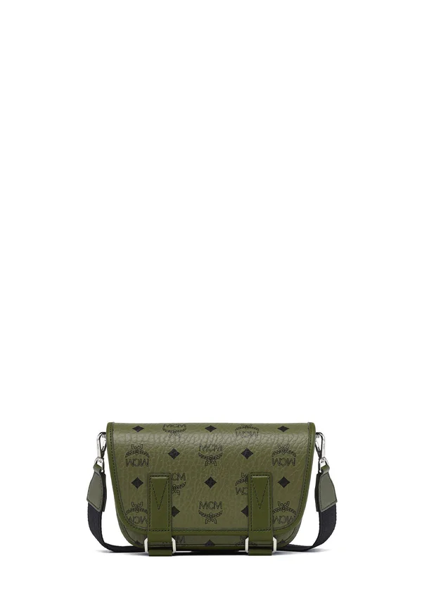 AREN MESSENGER - Cross body bag - green