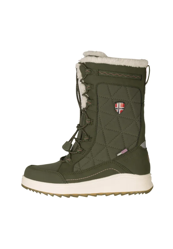 ARENDAL PRO - Winter boots - dusky olive/pink dawn