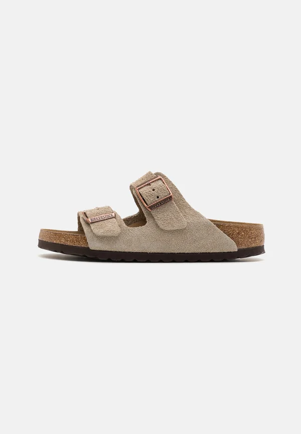 ARIZONA NARROW UNISEX - Sandals - taupe
