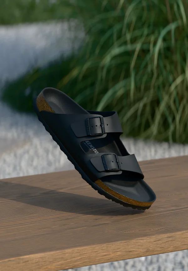 ARIZONA NARROW UNISEX - Sandals - triples black