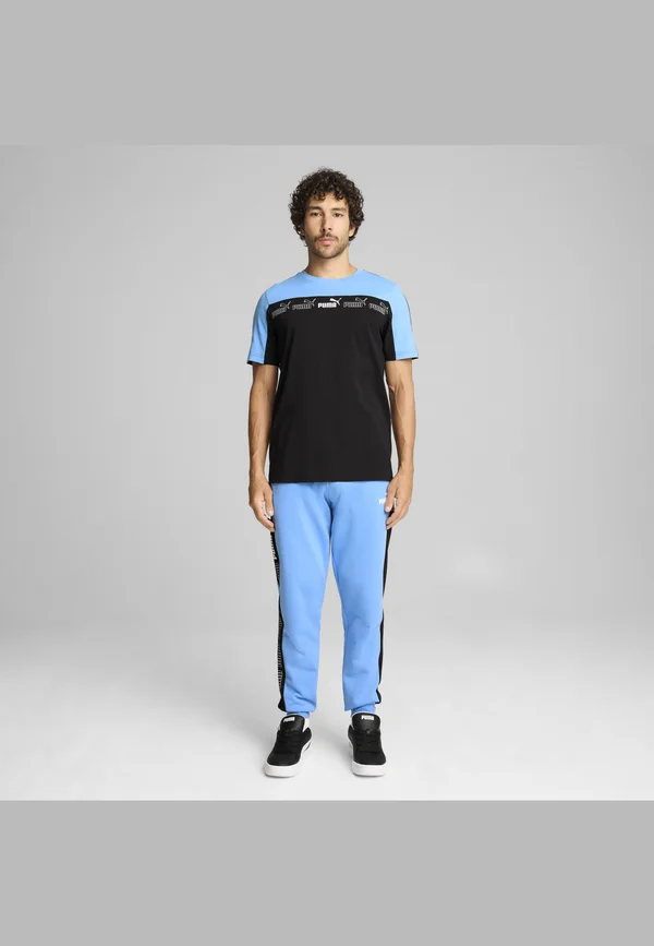 AROUND THE BLOCK - Print T-shirt - team light blue