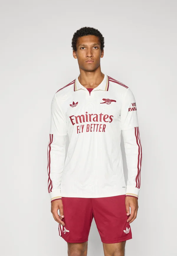 ARSENAL FC 25/26 3RD JERSEY LONGSLEEVE - Goalkeeper shirt - cloud white/team coll burgundy