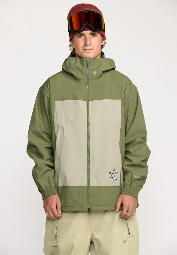 ARTHUR - Ski jacket - dark olive