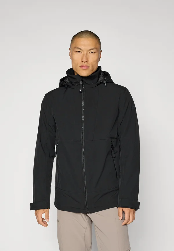 ASHEBORO - Soft shell jacket - basic black