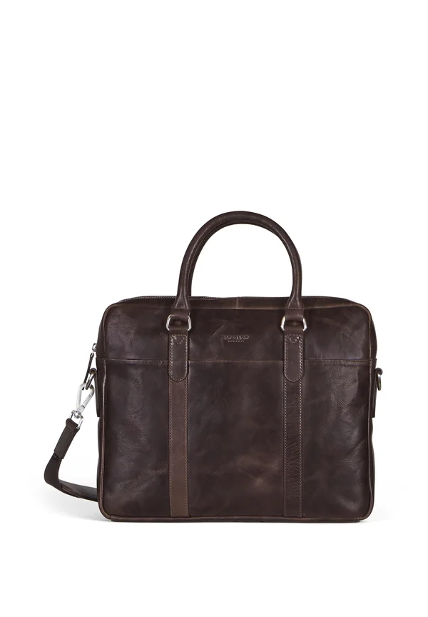 ASHTON - Briefcase - dark brown