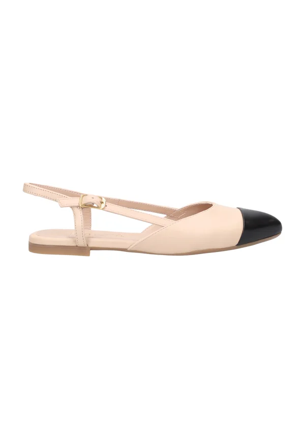 ASLEY - Slingback ballet pumps - beige
