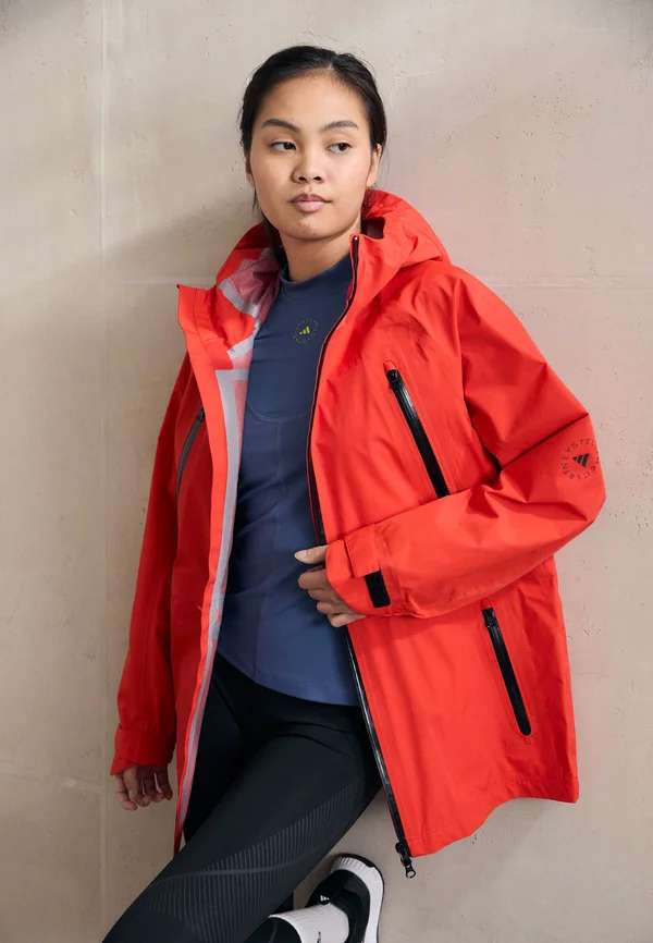ASMC RAIN S JKT - Hardshell jacket - active red