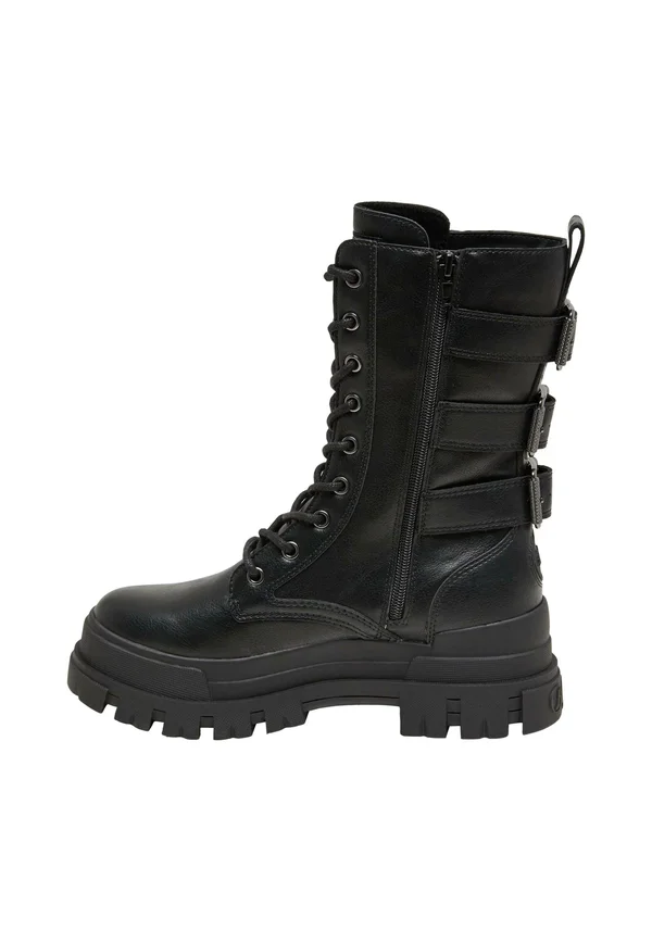 ASPHA - Platform boots - black