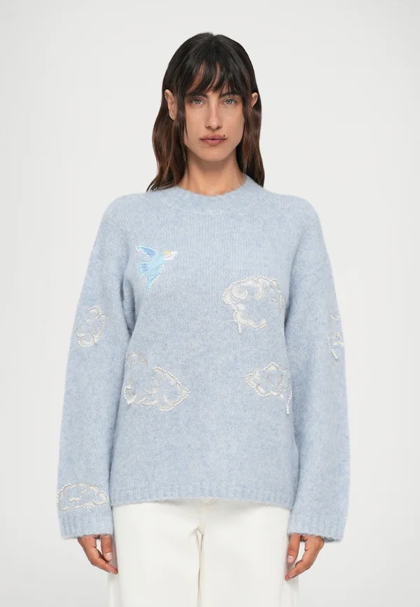 ASTRID SWEATER - Jumper - sky