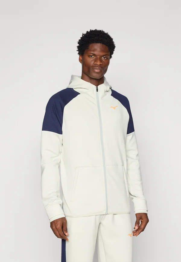 ATHLETICS JACKET - Zip-up sweatshirt - mercury/baritone blue