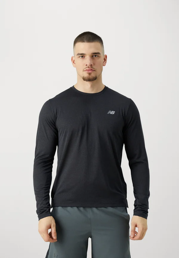 ATHLETICS - Long sleeved top - black