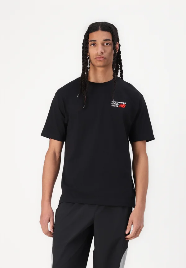 ATHLETICS PREMIUM LOGO  - Basic T-shirt - black