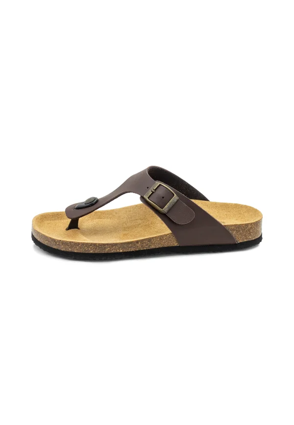 ATICA - T-bar sandals - marron