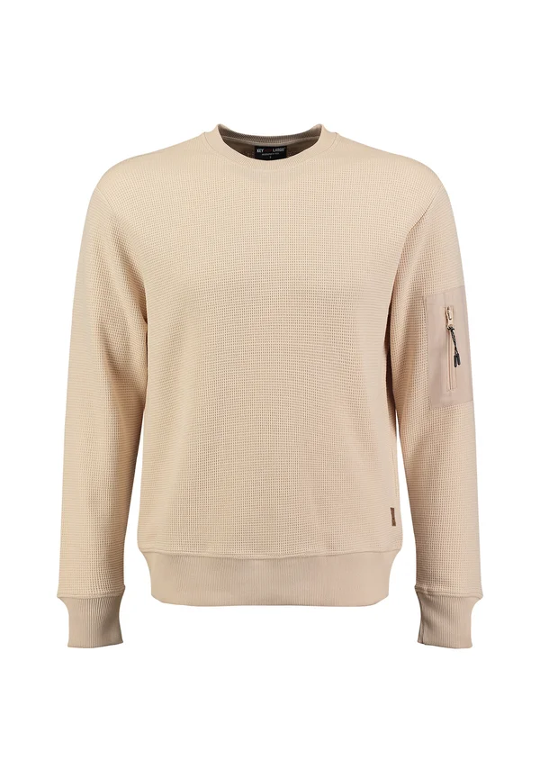 ATTACK ROUND - Sweatshirt - pale beige