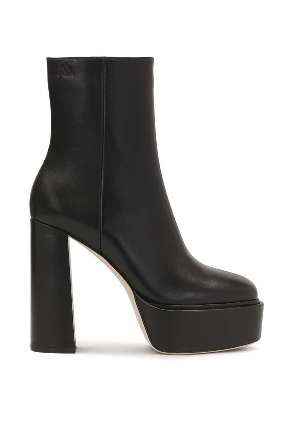 AUBREY - High heeled ankle boots - black