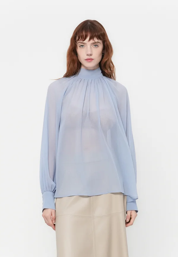 AUDRINE BOW  - Blouse - nimbus blue