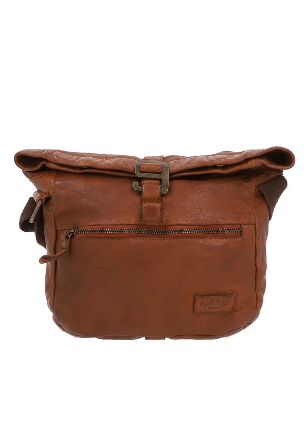 AUNA - Cross body bag - cognac