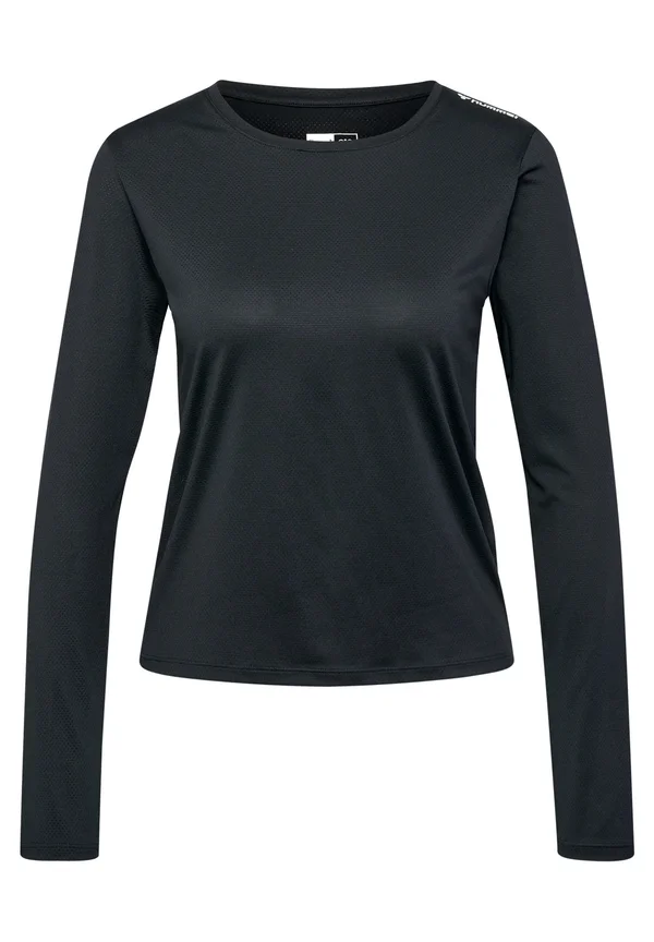 AURA - Long sleeved top - black