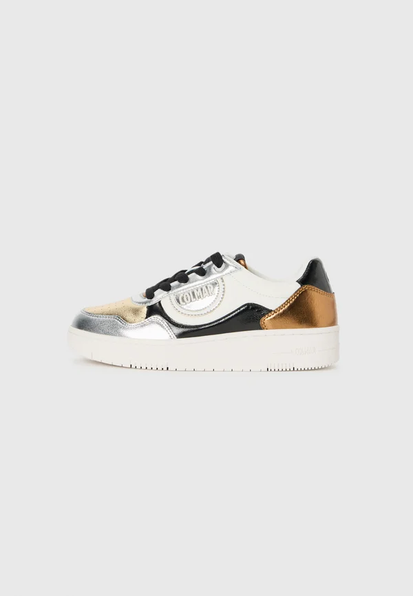 AUSTIN - Trainers - white/silver-coloured/gold-coloured