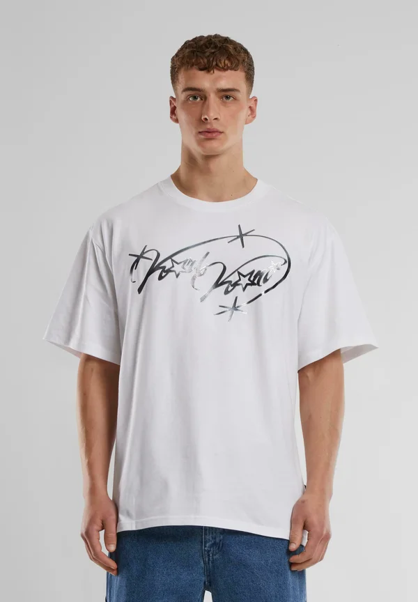 AUTHENTIC STAR LOGO - Print T-shirt - white