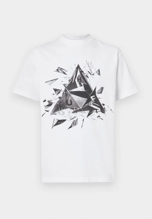 AUTO GLASS TEE UNISEX - Print T-shirt - white