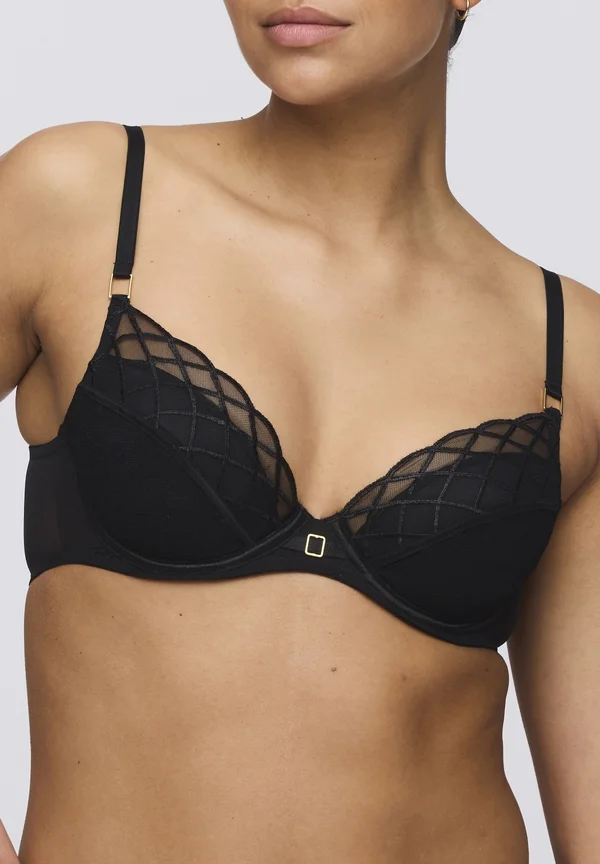 AVEN REMOVABLE PADS - Push-up bra - black