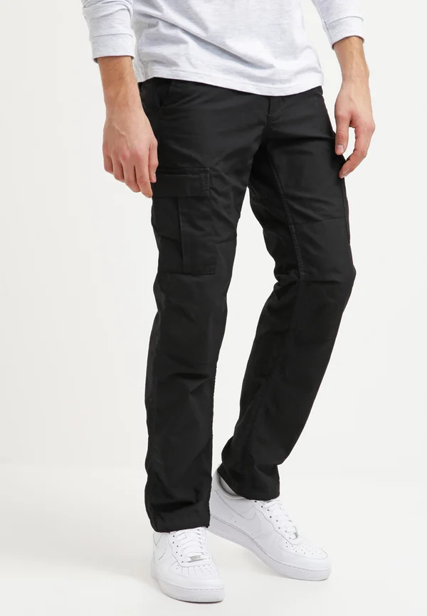 AVIATION PANT COLUMBIA - Cargo trousers - black rinsed