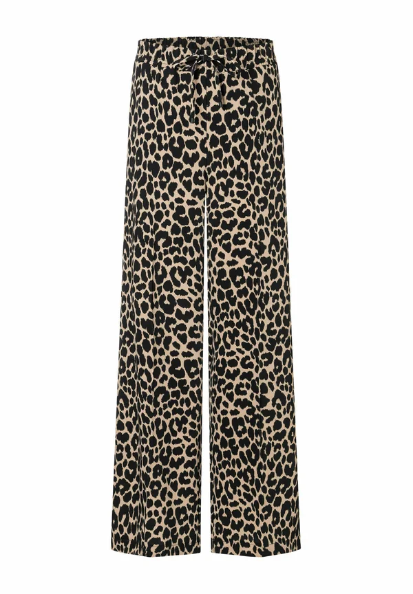 AVRIL WIDE FIT LONG - Trousers - nougat