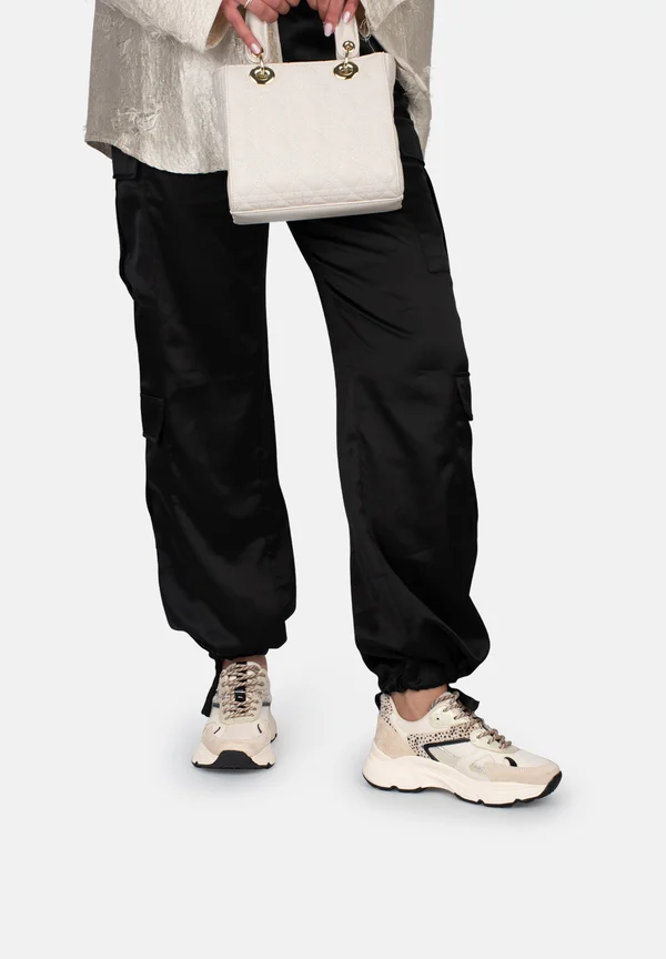 AYOKI SNEAKER - Trainers - taupe with combination