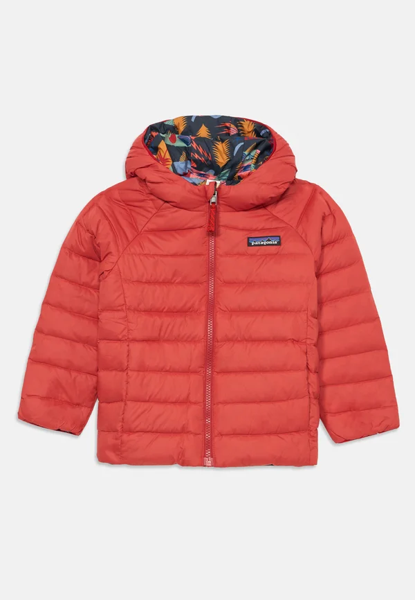 BABY REVERSIBLE HOODY UNISEX - Down jacket - dark re