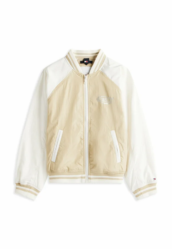 BACK LOGO RELAXED - Bomber Jacket - silt