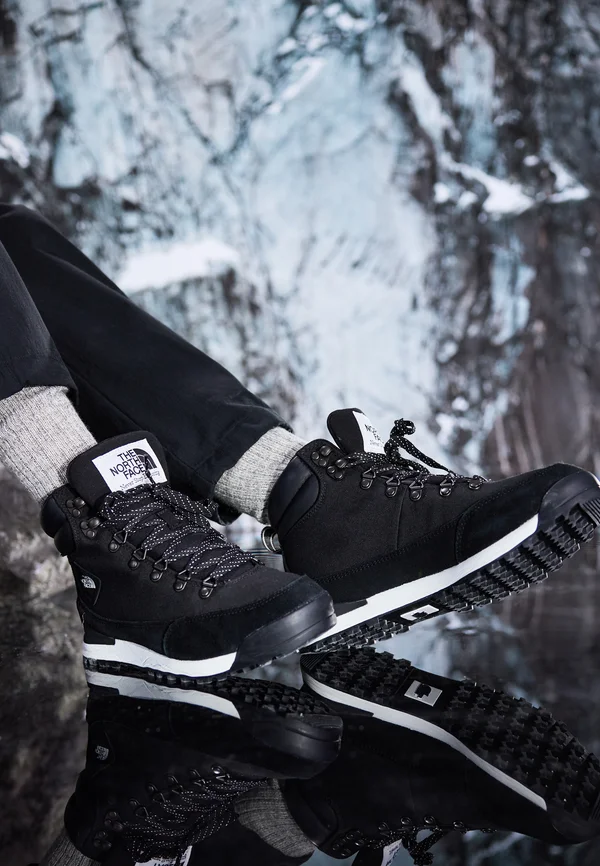 BACK TO BERKELEY IV WP - Lace-up ankle boots - tnf black tnf white