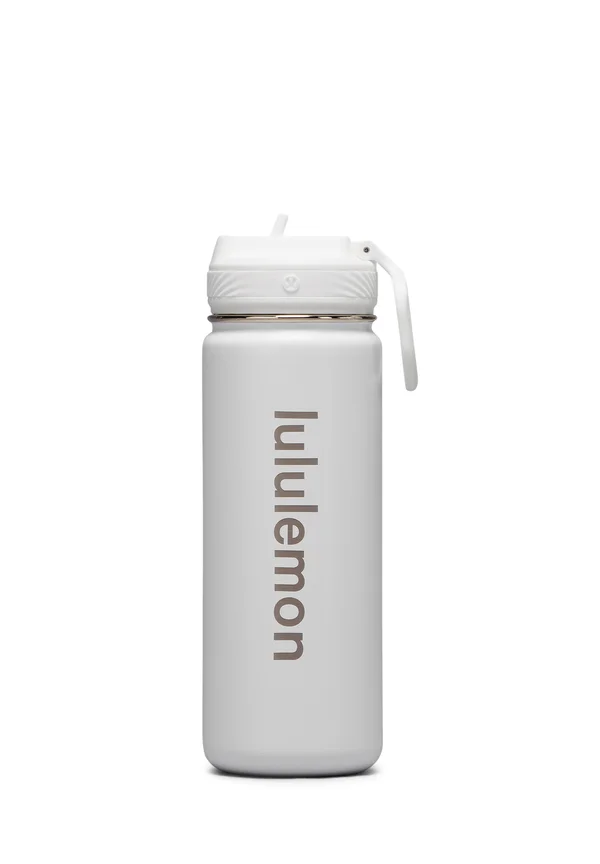 BACK TO LIFE 18OZSTRAW LID - Drink bottle - white