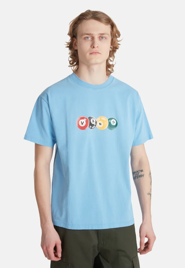 BACKSPIN - Print T-shirt - bright blue