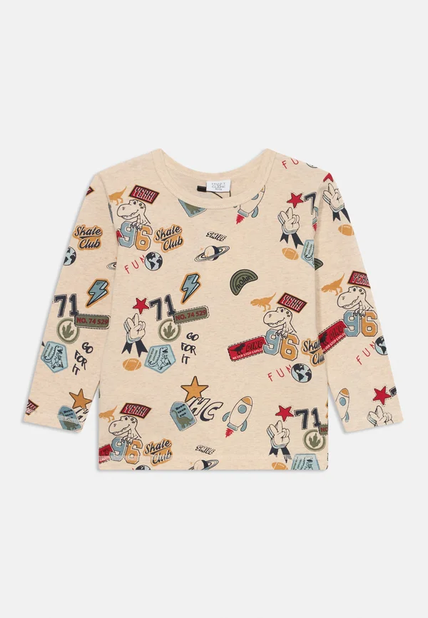 BADGES - Long sleeved top - wheat