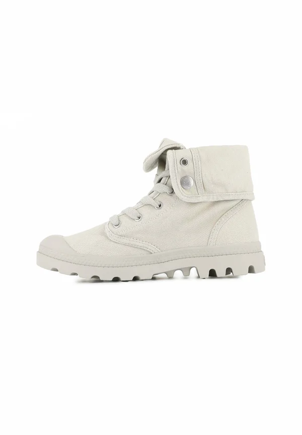 BAGGY - Platform ankle boots - natural gray